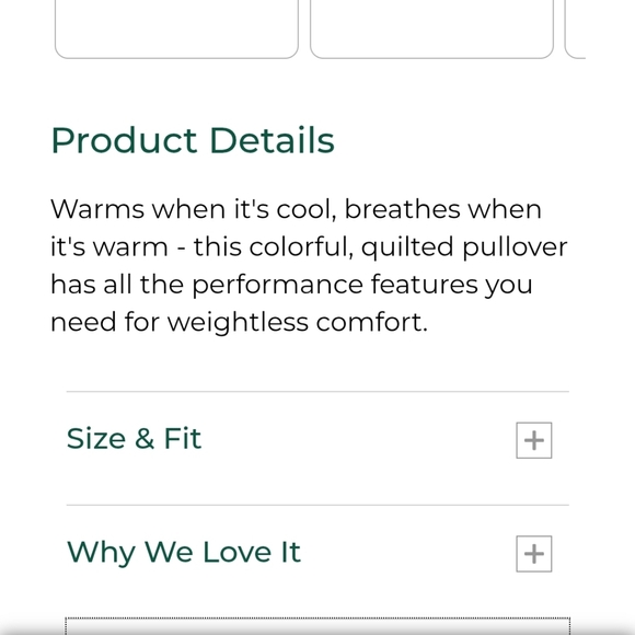 L.L.Bean Women's Airlight Pullover - Picture 6 of 7